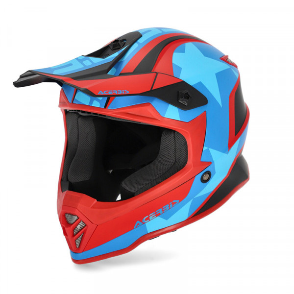 Κράνος Acerbis Impact Steel Junior 23425.344 κόκκινο/μπλε Κράνος Acerbis Impact Steel Junior 23425.344 κόκκινο/μπλε