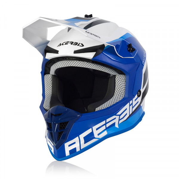 Κράνος Acerbis Linear 24473.232 άσπρο/μπλε Κράνος Acerbis Linear 24473.232 άσπρο/μπλε