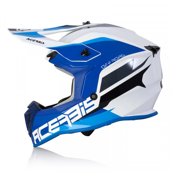 Κράνος Acerbis Linear 24473.232 άσπρο/μπλε