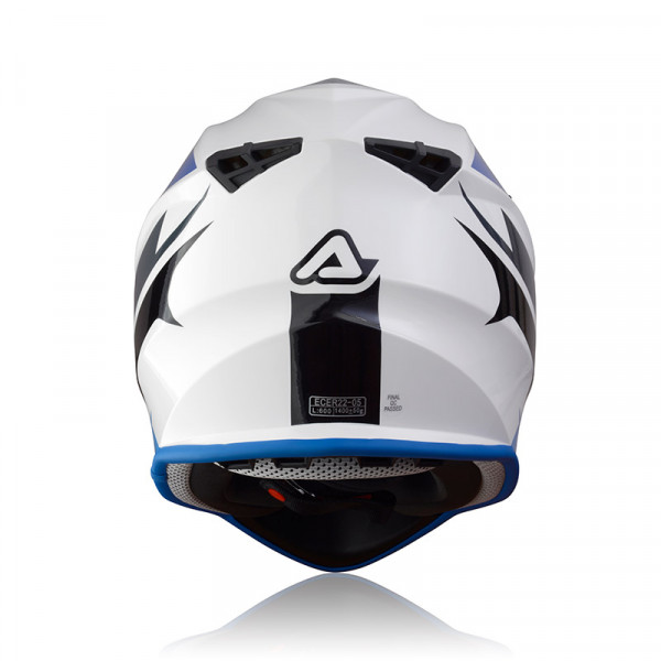 Κράνος Acerbis Linear 24473.232 άσπρο/μπλε