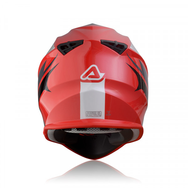 Κράνος Acerbis Linear 24473.343 κόκκινο/άσπρο