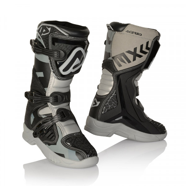 Μπότες Acerbis 24249.319 X-TEAM KID μαύρο-γκρι