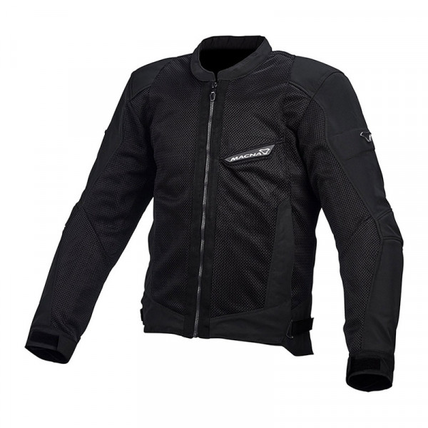 Macna Μπουφάν Μηχανής Velocity Ανδρικό Καλοκαιρινό μαύρο 101