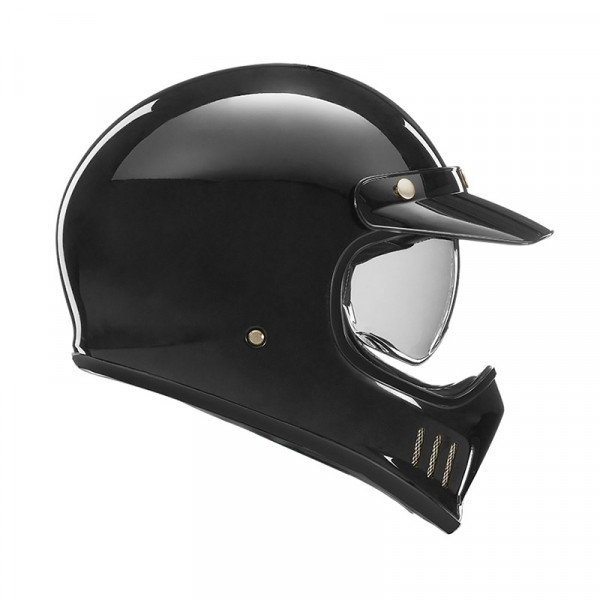 Κράνος Nox Seventy μαύρο