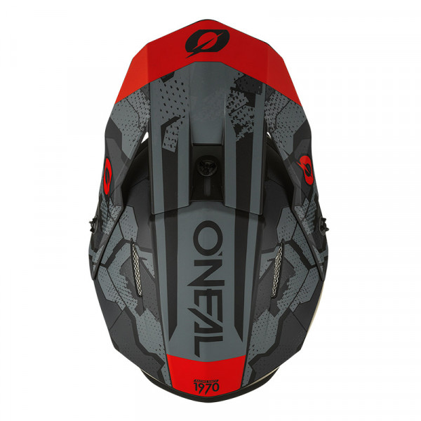 Κράνος Oneal 3SRS Camo V.22 μαύρο/κόκκινο