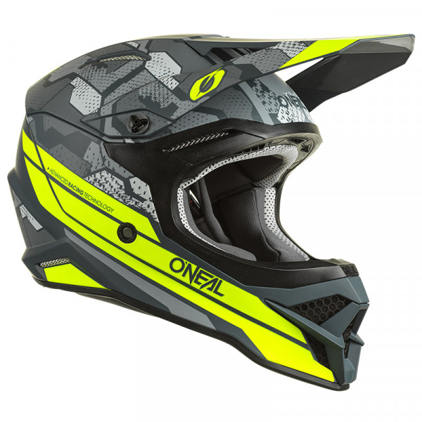 Κράνος Oneal 3SRS Camo V.22 γκρι/neon κίτρινο