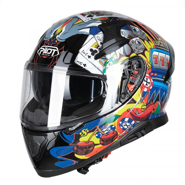 Κράνος Pilot Snake sv Lucky gloss