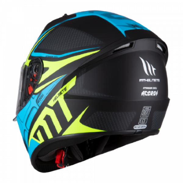 Κράνος MT Stinger B Acero μπλε ματ